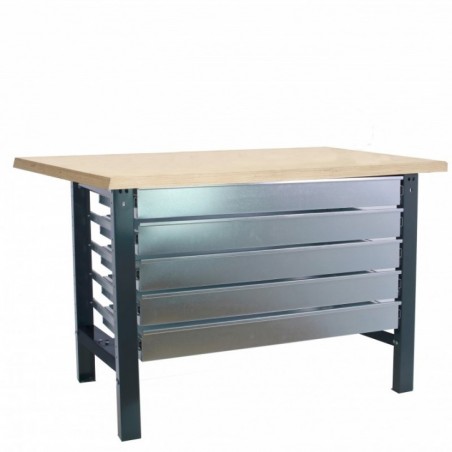 SIMONWORK BT6 MDF 5BOX 1500x750 ANTRACITA/MADERA