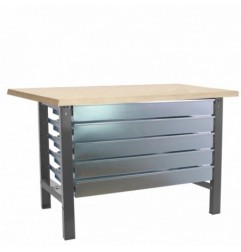 SIMONWORK BT6 MDF 5BOX 1500x750 GRIS/MADERA