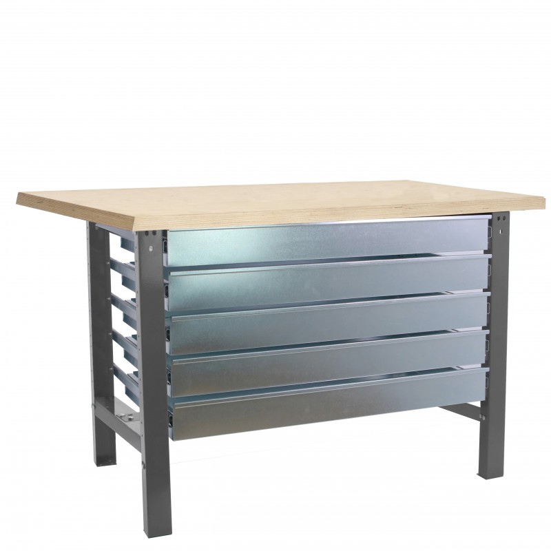 SIMONWORK BT6 MDF 5BOX 1800x750 GRIS/MADERA