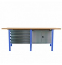 SIMONWORK BT6 MDF TANDEM 5BOX 1CAB 2100 AZUL/MADER