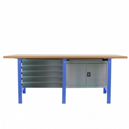 SIMONWORK BT6 MDF TANDEM 5BOX 1CAB 2100 AZUL/MADER