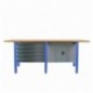SIMONWORK BT6 MDF TANDEM 5BOX 1CAB 2100 AZUL/MADER
