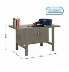 SIMONWORK BT6 METAL CABINET 1500 GRIS