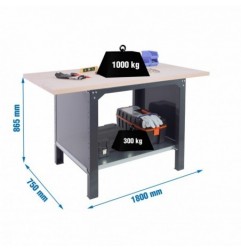 SIMONWORK BT6 PRO LAMINATE 1800 ANTRACITA/HAYA