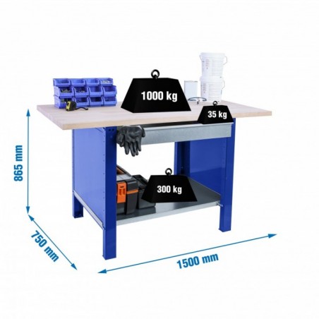 SIMONWORK BT6 PRO LAMINATE 1BOX 1500 AZUL/HAYA
