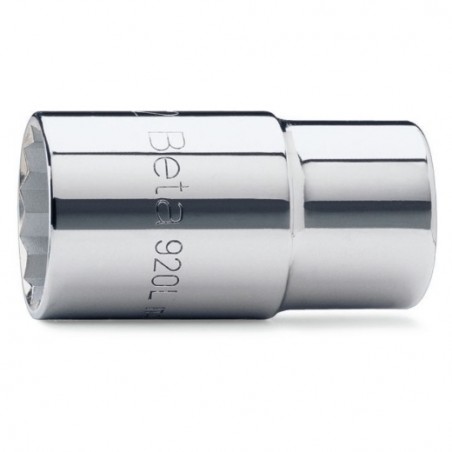 920BL 36 Vaso de 1/2&quot, poligonal largo, cromado