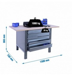 SIMONWORK BT6 PRO LAMINATE 5BOX 1500 GRIS/HAYA