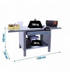 SIMONWORK BT6 PRO METAL 1BOX 1200 GRIS