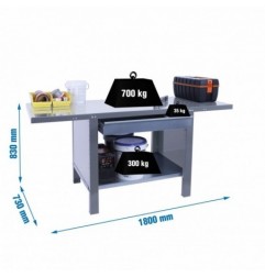 SIMONWORK BT6 PRO METAL 1BOX 1800 GRIS
