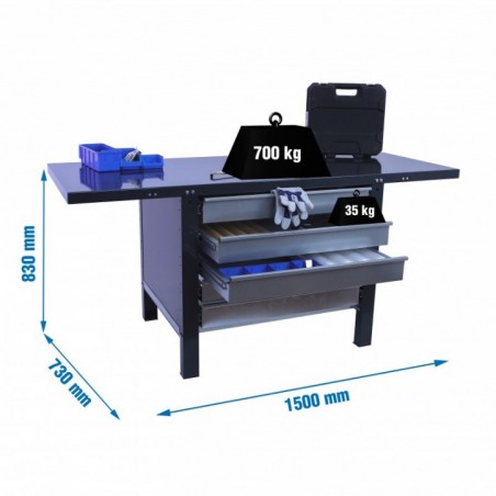 SIMONWORK BT6 PRO METAL 5BOX 1500 ANTRACITA
