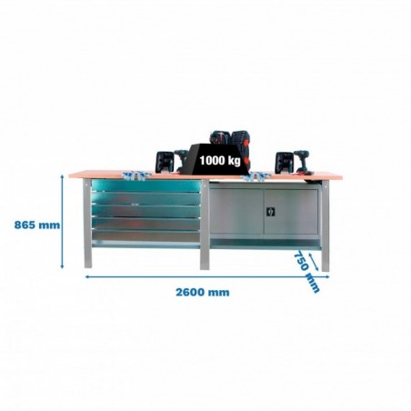 SIMONWORK BT6 PRO TAND LAMINATE 5BOX 1CAB 2600 GR
