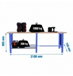 SIMONWORK BT6 PRO TANDEM LAMINATE 2100 AZUL/HAYA