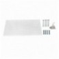 PANELCLICK 1200x400 BLANCO + 8 HOOK