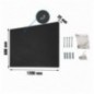 PANELCLICK 1200x600 ANTRACITA + 22 HOOK + 3 ACCE