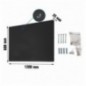 PANELCLICK 1200x600 ANTRACITA + 22 HOOK + 8 ACCE