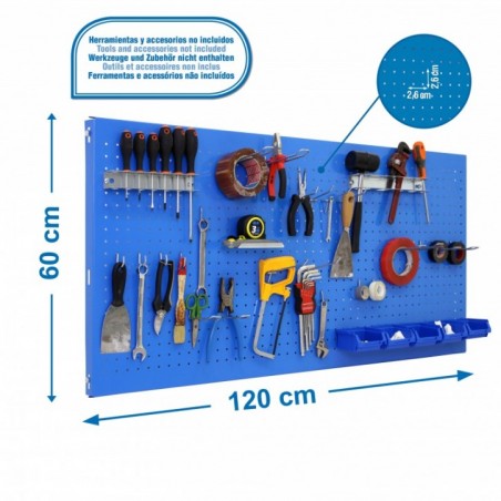 PANELCLICK 1200x600 AZUL + 22 HOOK + 8 ACCE