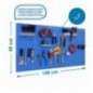 PANELCLICK 1500x400 AZUL + 22 HOOK + 3 ACCE