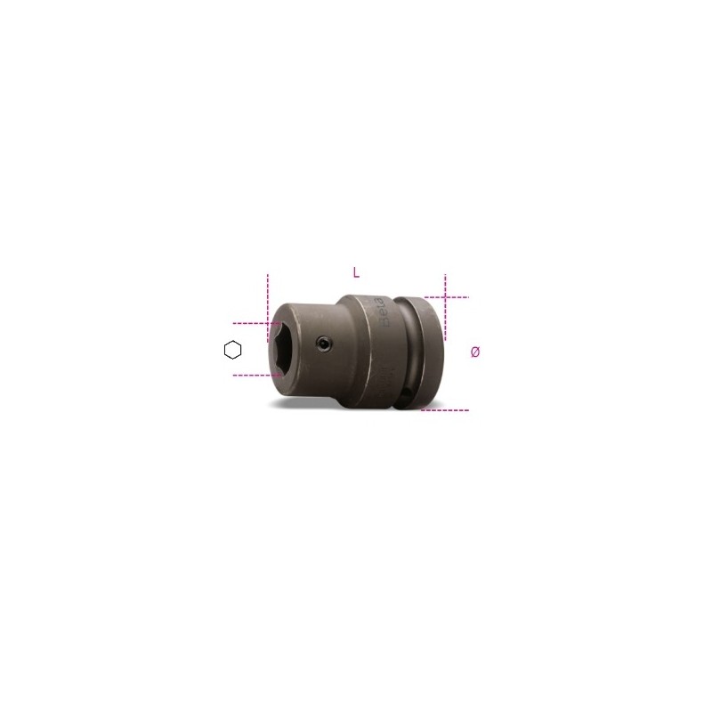 727PI/16 Vaso portapuntas de impacto de 3/4&quot,