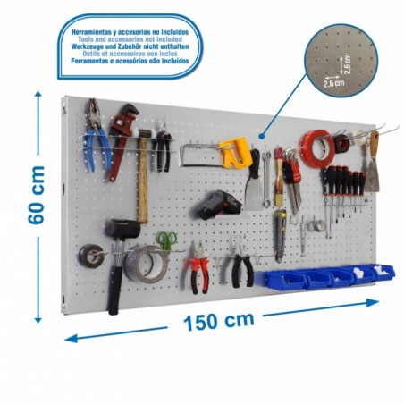 PANELCLICK 1500x600 GALVA + 22 HOOK + 8 ACCE
