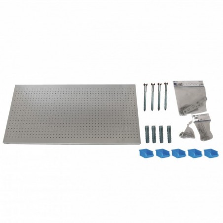 PANELCLICK 1500x600 GRIS + 22 HOOK + 3 ACCE