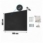 PANELCLICK 900x600 ANTRACITA + 22 HOOK + 3 ACCE