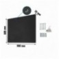 PANELCLICK 900x600 ANTRACITA + 8 HOOK