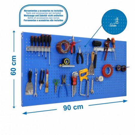 PANELCLICK 900x600 AZUL + 22 HOOK + 3 ACCE