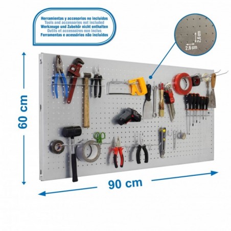 PANELCLICK 900x600 GALVA + 22 HOOK + 3 ACCE