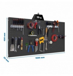 PANELCLICK1500x400 ANTRACITA + 22 HOOK + 3 ACCE