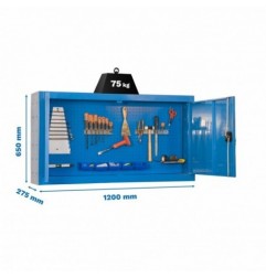 CABINET TOOLS DISM. 650x1200mm AZUL