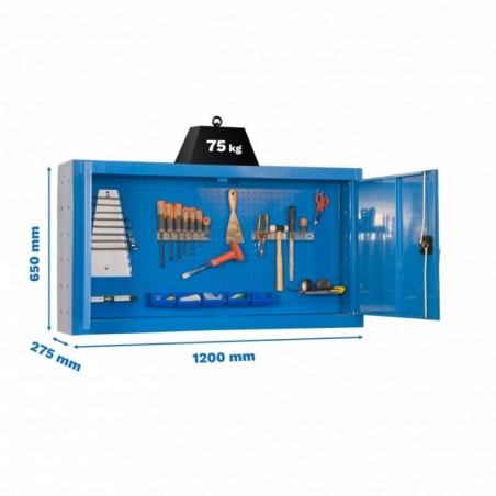 CABINET TOOLS DISM. 650x1200mm AZUL