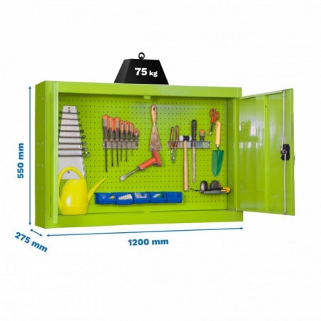 CABINET TOOLS MON. 550x1200mm VERDE
