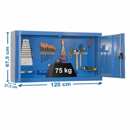 CABINET TOOLS MON. 650x1200mm AZUL
