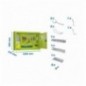 CABINET TOOLS MON. 650x1200mm VERDE+ 9 ACCS
