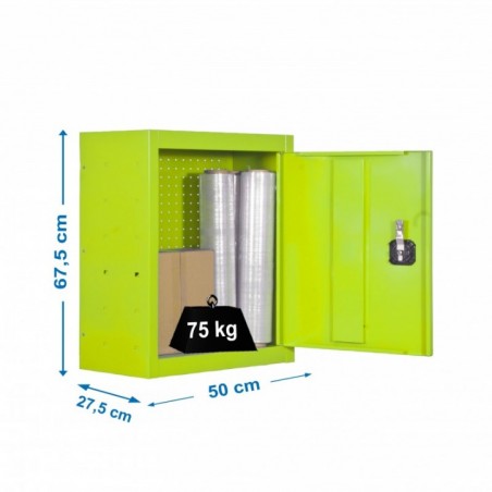 CABINET TOOLS MON. 650x500mm VERDE