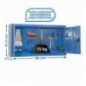 CABINET TOOLS MON. 650x900mm AZUL