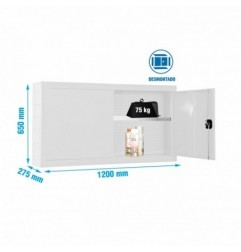 CABINET TOOLS SHELF DISM. 650x1200mm  BLANCO