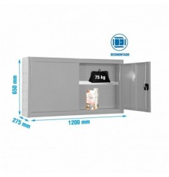CABINET TOOLS SHELF DISM. 650x1200mm GR