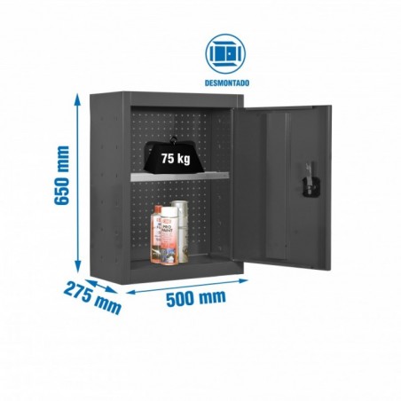CABINET TOOLS SHELF DISM. 650x500mm ANTR