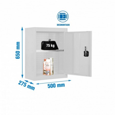 CABINET TOOLS SHELF DISM. 650x500mm BL