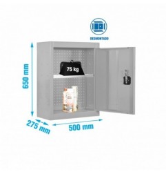 CABINET TOOLS SHELF DISM. 650x500mm GR