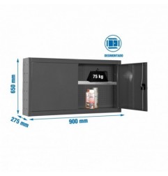 CABINET TOOLS SHELF DISM. 650x900mm ANTR