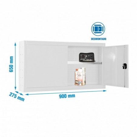CABINET TOOLS SHELF DISM. 650x900mm BL