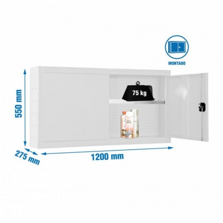 CABINET TOOLS SHELF MON. 550x1200mm BLANCO