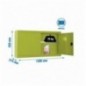 CABINET TOOLS SHELF MON. 550x1200mm VERDE