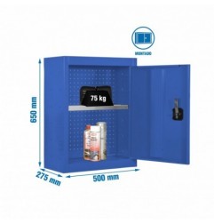 CABINET TOOLS SHELF MON. 650x500mm AZUL