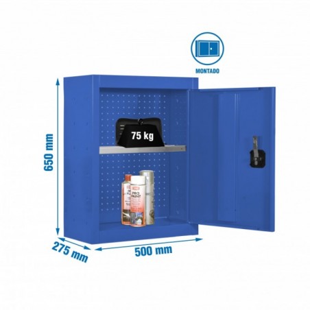 CABINET TOOLS SHELF MON. 650x500mm AZUL