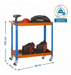SIMONWORK WAGON 2/400 METALIC AZUL/NARANJA/GAL