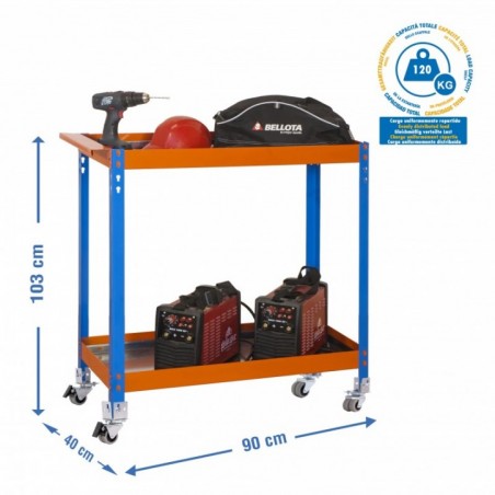 SIMONWORK WAGON 2/400 METALIC AZUL/NARANJA/GAL