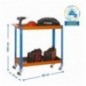 SIMONWORK WAGON 2/400 METALIC AZUL/NARANJA/GAL